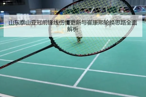 山东泰山亚冠前锋线伤情更新与崔康熙轮换思路全面解析